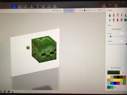 More than 12882 downloads this month. Working On Making A 3d Zombie In Paint 3d Minecraft
