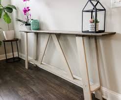 Farmhouse Style Console Table Pdf