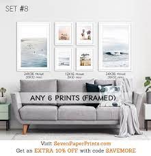 White Frames Wall Art Prints