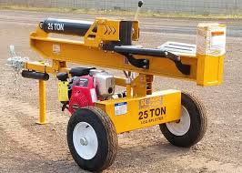 wood splitter tow behind 25 ton keno