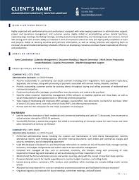 administrative istant resume expert