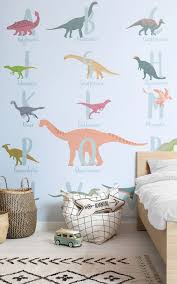 kids bedroom with dinosaurs