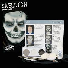mehron skeleton character makeup kit