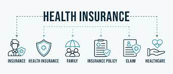 health insurance banner web icon vector