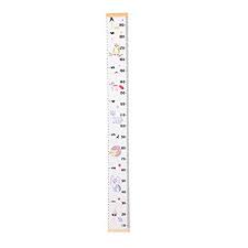 Cardmoe Nordic Style Baby Growth Chart Canvas Wall Hanging Measuring Rulers For Kids Boys Girls Room Decoration Nursery Removable Height And Growth