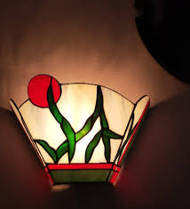 Stained Glass Wall Light