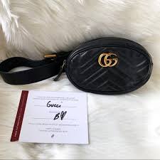 Authentic Gucci Marmont Belt Bag Size 75