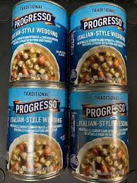 4 cans progresso traditional italian