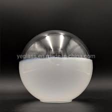 Customized Clear Opal White Glass Ball