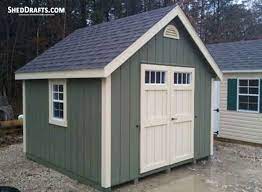 12 12 wooden outdoor shed plans