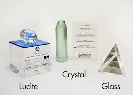 Lucite Vs Glass Vs Crystal What S