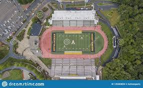 Aerial View Of Kidd Brewer Stadium On The Grounds Of