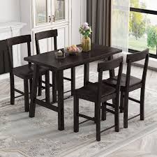 Dining Table With 4 Chairs Zhdtm075p