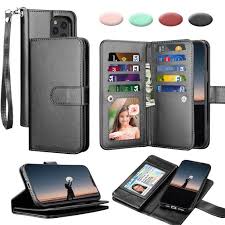 The esr esr premium real leather case is crafted with. Iphone 12 Case 6 1 Apple Iphone 12 Pro Wallet Case Takfox Pu Leather Case Cash Id