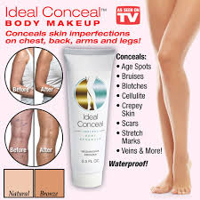 ideal conceal instant body makeup cream