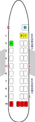 Global Express Airways Turboprop Fleet Emb 120 Seating Chart