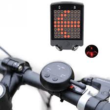 Laser Led Bike Light Turn Signal Light Rear Bike Tail Light Safety Light Led Mountain Bike Mtb Bicycle Cycling Waterproof Multiple Modes Super Brightest Remote Control Rc 100 Lm Rechargeable Usb 5308732 2020 25 91