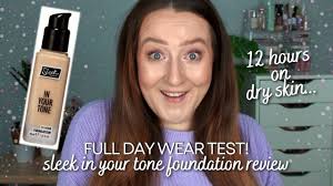 sleek in your tone foundation review