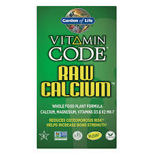 vitamin code raw calcium 120 capsules