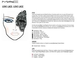 Mac Face Charts Over 500 Of Makeup Face Charts From M A C