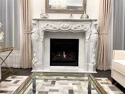 Hand Carved Fireplace Marble Surround