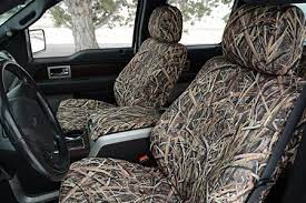 Car Or Truck With Camo Seat Covers