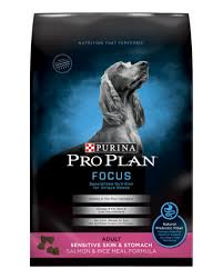 Purina Pro Plan Focus Adult Sensitive Skin Stomach Salmon Rice Formula Dry Dog Food