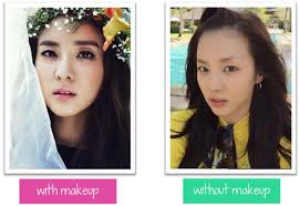 k pop idols without makeup