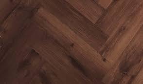 herringbone brown spc flooring