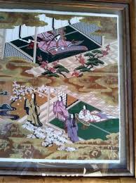 38 X 24 Large Japanese Print In A Glass