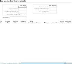 Loan Amortization Schedule Excel Download Stingerworld Co
