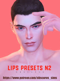 lips presets n2 the sims 4 create a