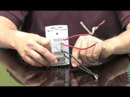 wiring a floor heating thermostat for