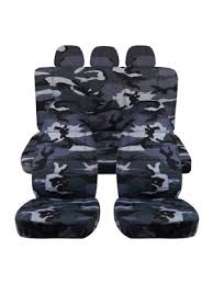 Camouflage Car Seat Covers W 4 2 Front