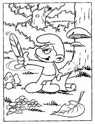 Right now, we propose smurfs houses coloring pages for you, this post is similar with yo gabba gabba printable characters. Smurf Pictures To Color Coloring Home