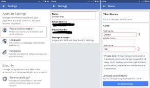 How to change name in facebook in mobile. How To Change Name On Facebook Ubergizmo