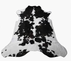 spotted cowhide rug