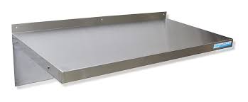 Stainless Steel Solid Wall Shelf 900 X