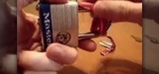 You wake up in the middle of the night, and remember that you need a padlock for p.e. How To Crack A Master Lock No5 Padlock With A Soda Can Shim Cons Wonderhowto