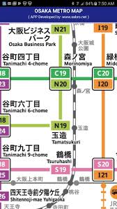 Map of the subway of osaka offline. Osaka Metro Map Lite For Android Apk Download