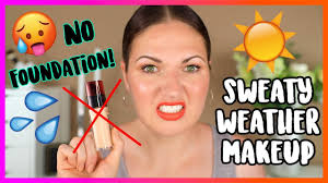 no foundation makeup routine for hot