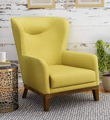 ana fabric full back lounge chair