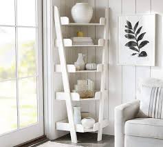 a ladder shelf