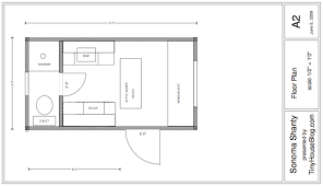 Sonoma Shanty Tiny House Plans