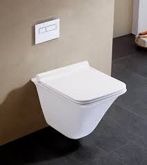 Rimless Wall Hung Toilet With Slim Uf