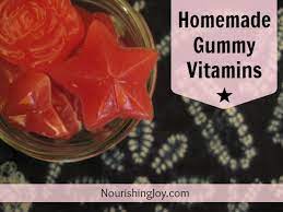 homemade chewable gummy vitamins