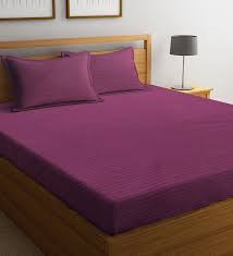 Tc Cotton Blend Queen Sized Bed Sheets