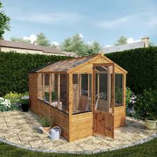 Combi Greenhouse And Storage Shed
