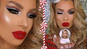 christmas glam holiday makeup