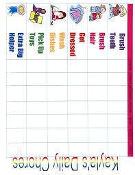 Pin By Jenny Costa On Kid Charts Chore Chart Kids Toddler